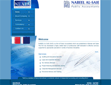 Tablet Screenshot of nabeelalsaie.com